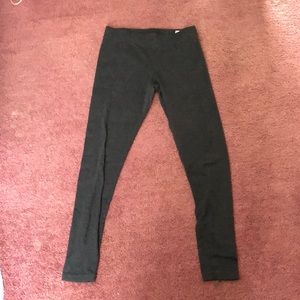 Gray leggings